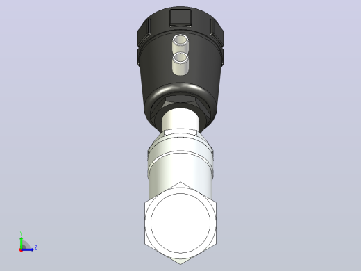 QJZ普通型角座阀[QJZ-50-TS]左视缩略图