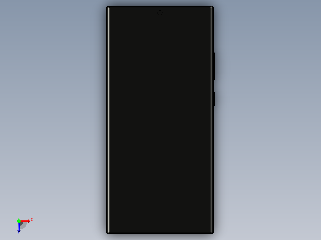 三星note 20 ultra 5g 12俯视图
