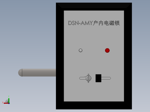 DSN-AMZ╱AMY开关柜拔扭式电磁锁[DSN-AMY]前视缩略图