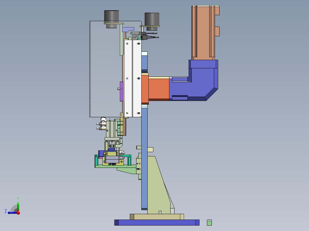 29组装HSG机构设备（凸轮机械手机构）右视图
