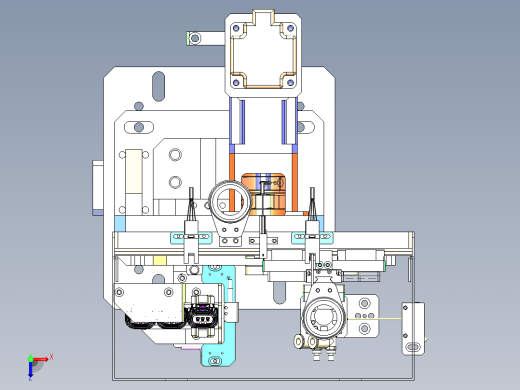 29组装HSG机构设备（凸轮机械手机构）俯视缩略图