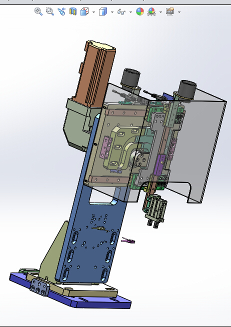 29组装HSG机构设备（凸轮机械手机构）
