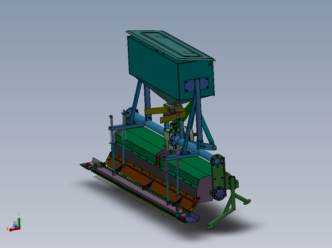 1ZSFN-240水田施肥搅浆机