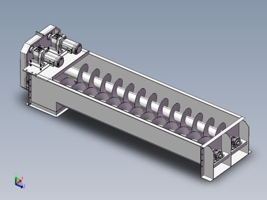 B15_螺旋输送机3D