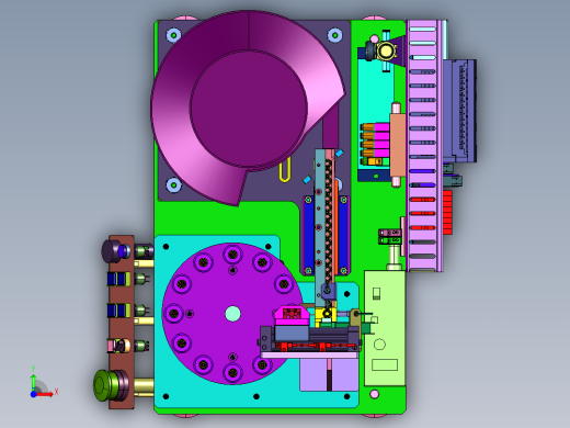 无序垫片自动化堆叠设备前视缩略图