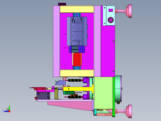 无序垫片自动化堆叠设备右视缩略图
