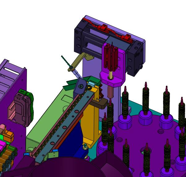 无序垫片自动化堆叠设备
