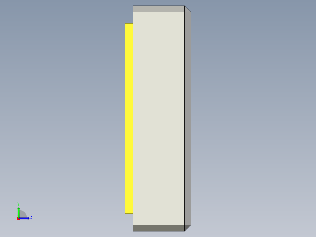 型材-KJN DOUBLE BALL STOP LATCH 3842530241左视图