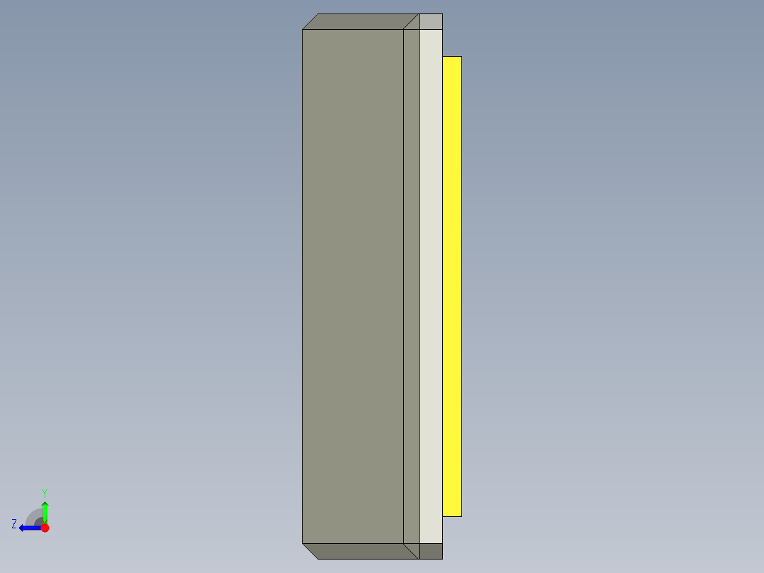 型材-KJN DOUBLE BALL STOP LATCH 3842530241右视图