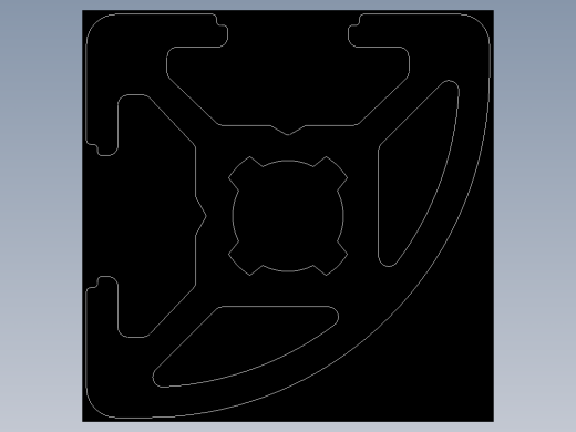 型材-BR 20X20R KJN992890.DXF