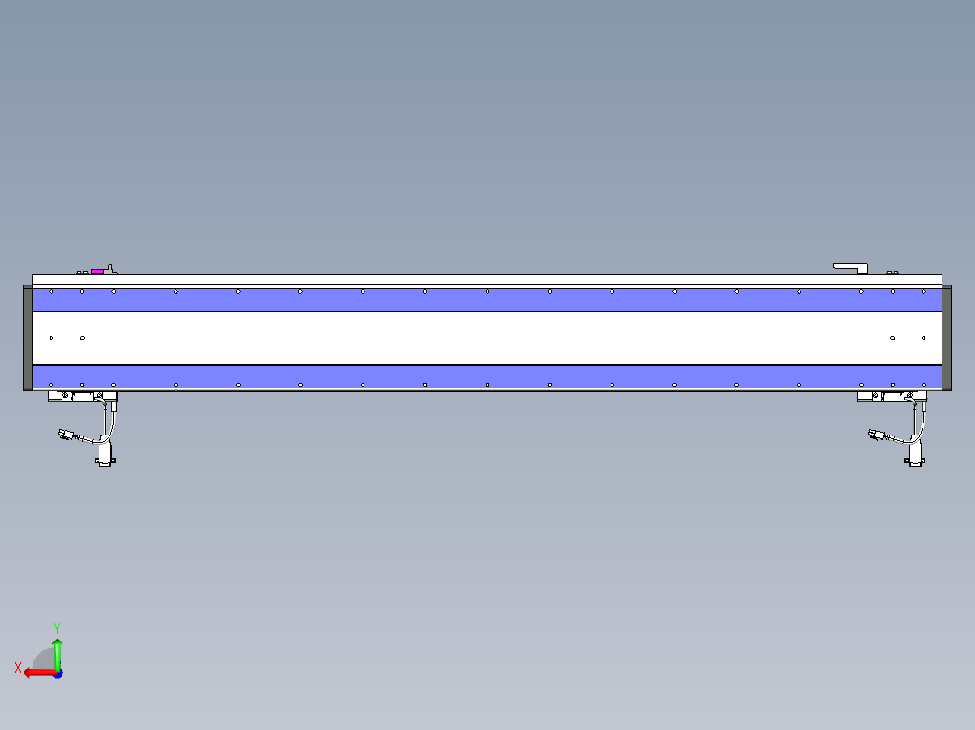 威洛博VL系列3d模型模组2VL17E1Y-S1150后视图