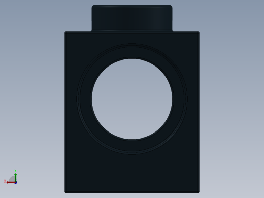 乐高机械组积木（横梁）-654126 Black Technic Brick 1 x 1 with Hole后视缩略图