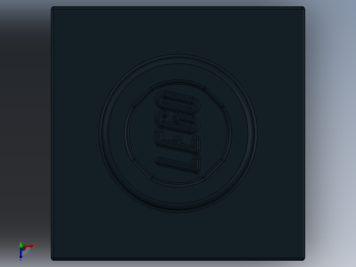 乐高机械组积木（横梁）-654126 Black Technic Brick 1 x 1 with Hole俯视缩略图