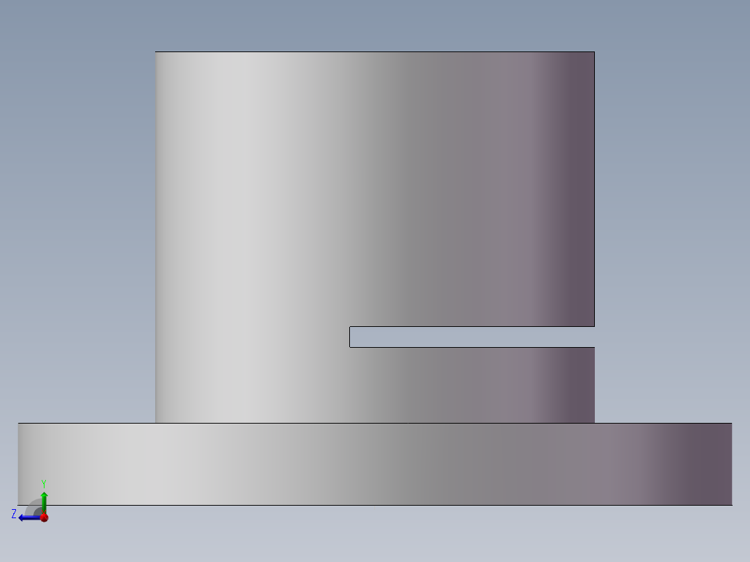 光轴固定座右视图