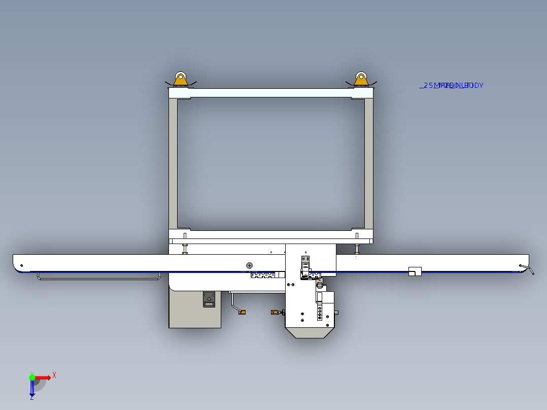 自动穿肉串机519497俯视图