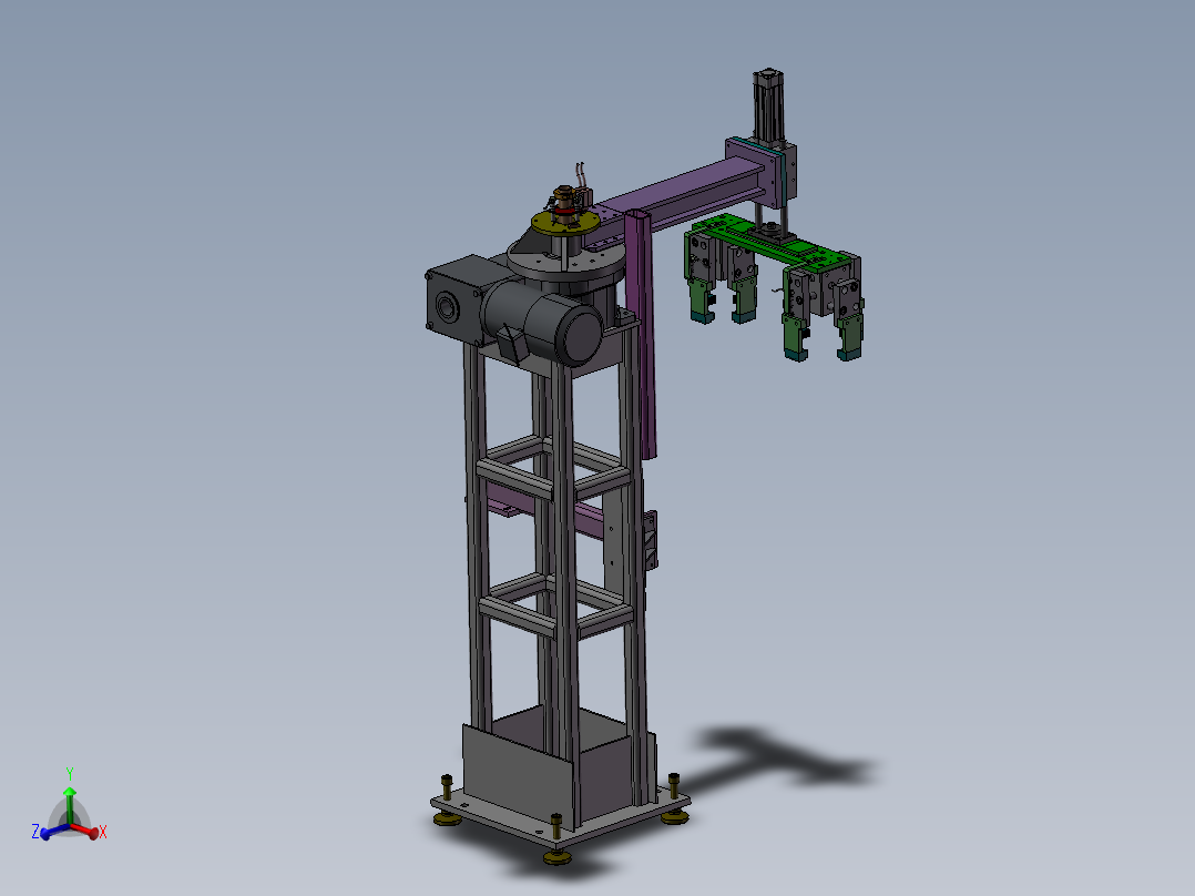 机械手抓举机构(STP)