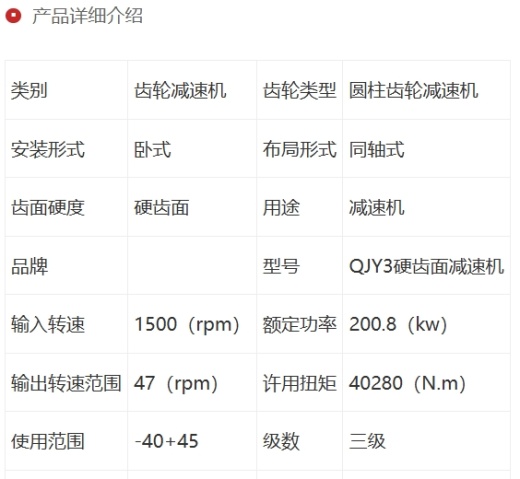 QJY3型起重机用硬齿面减速器16款缩略图