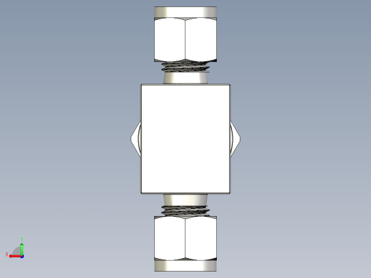 不锈钢升降式止回阀，0.30 Cv，1-4英寸。世伟洛克卡套管接头后视缩略图