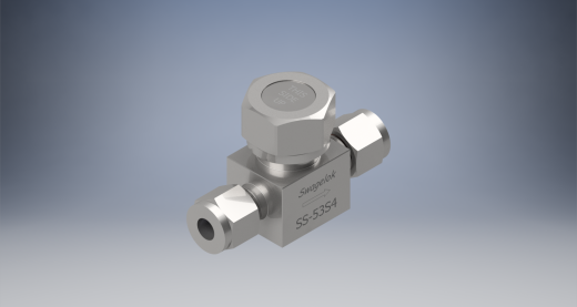 不锈钢升降式止回阀，0.30 Cv，1-4英寸。世伟洛克卡套管接头缩略图