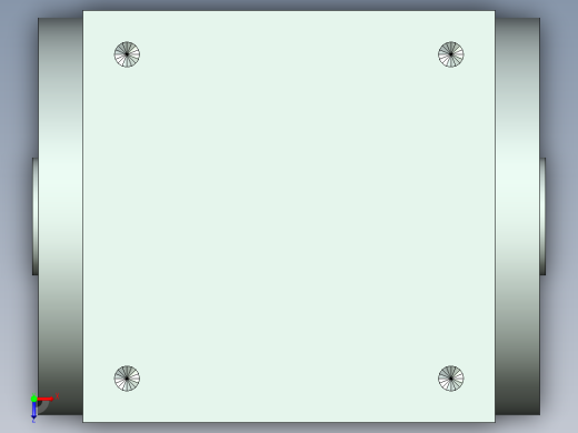 换向器PW140双孔 PGH115-L2 22-110-145-M8-8B俯视缩略图