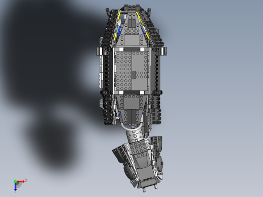 星战帝国行者乐高模型ATAT俯视缩略图