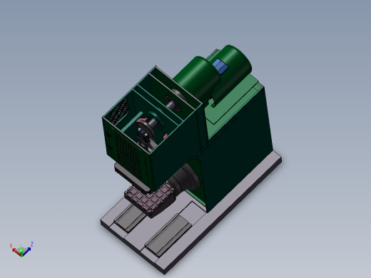 皮带传动5轴数控冲床