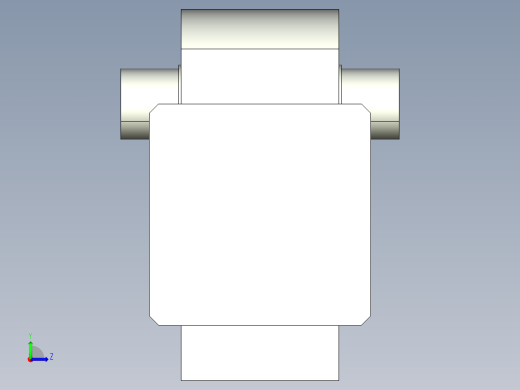 德克斯TUNKERS气缸数模KS_125_2_A00_T12_60GRAD左视缩略图