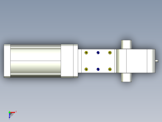 德克斯TUNKERS气缸数模KS_125_2_A00_T12_60GRAD俯视缩略图