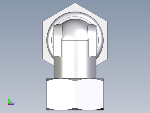 卡套式工业通用硬管接头EO_Bulkhead_elbow_WSV22LCF左视缩略图