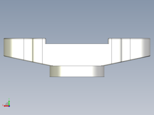 管道手动球阀-水管开关阀-手动阀门User Library-Flange C300DN100_DN80~100.Gland后视缩略图