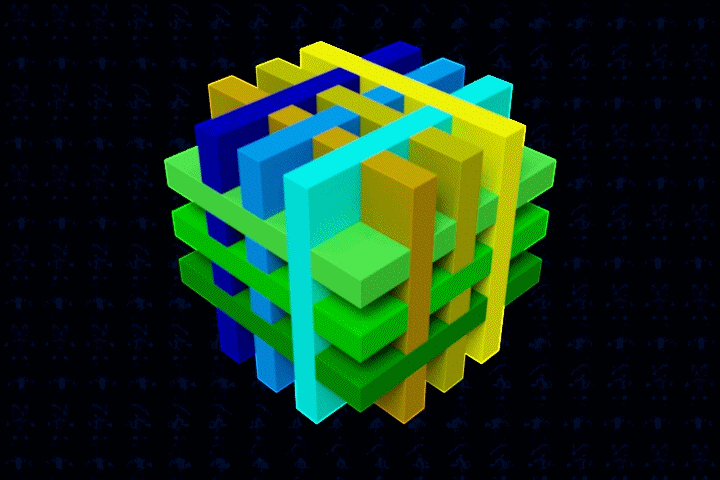 鲁班锁孔明锁立方体拼装玩具