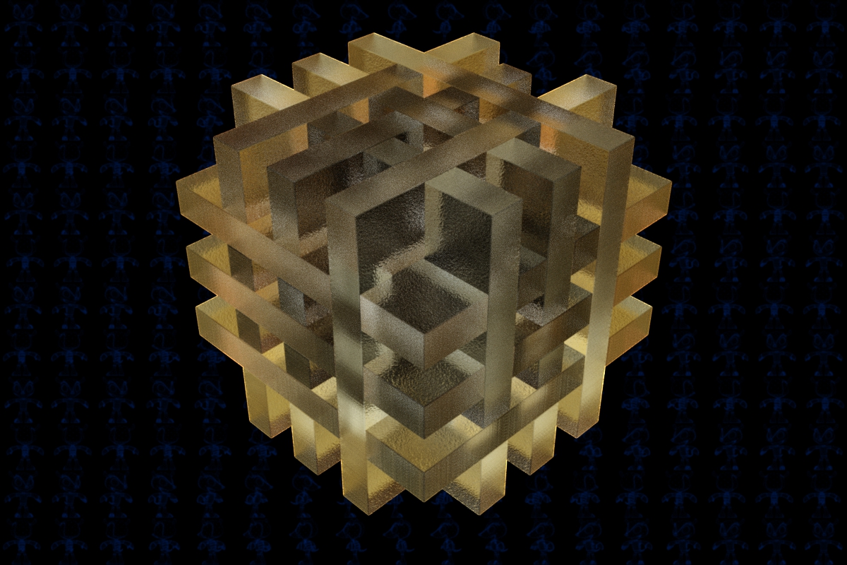 鲁班锁孔明锁立方体拼装玩具