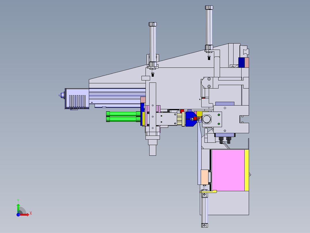 电子开关功能检测设备sw17可编辑前视图