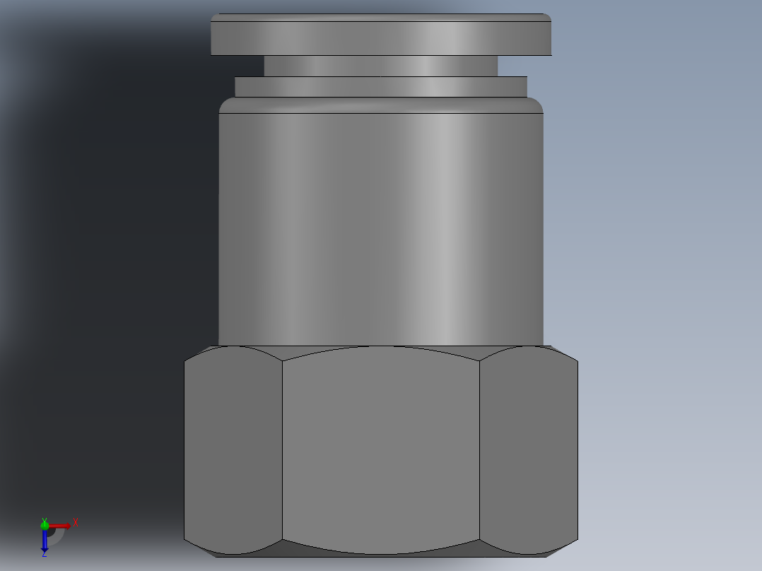 气动元件APCF12_02俯视图