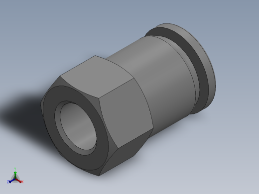 气动元件APCF12_02正等轴测缩略图