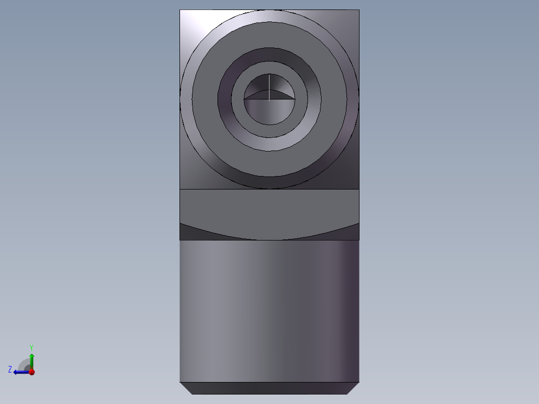 弯接头-W、1D9-14右视图