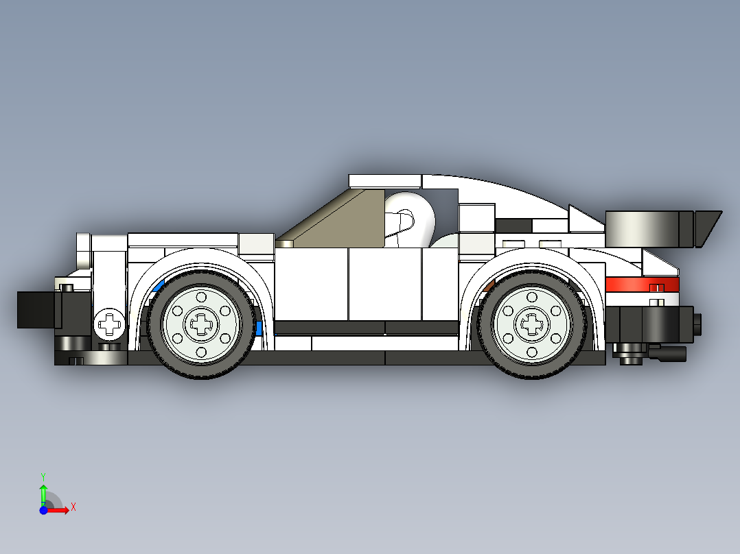 A3004181-乐高 保时捷 911 (75895)前视图