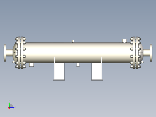 气体冷却器 219x900-DN65左视缩略图