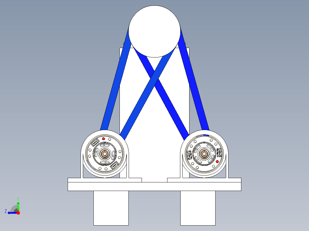 B2004559-迷你木工车床右视图