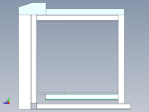 B3004379-娱乐中心，50英寸以上电视的大型电视架右视缩略图