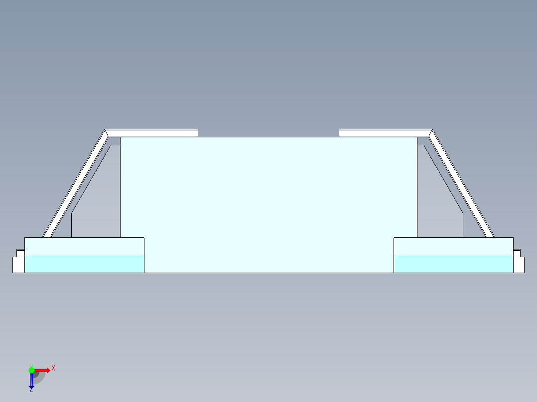 B3004379-娱乐中心，50英寸以上电视的大型电视架俯视图