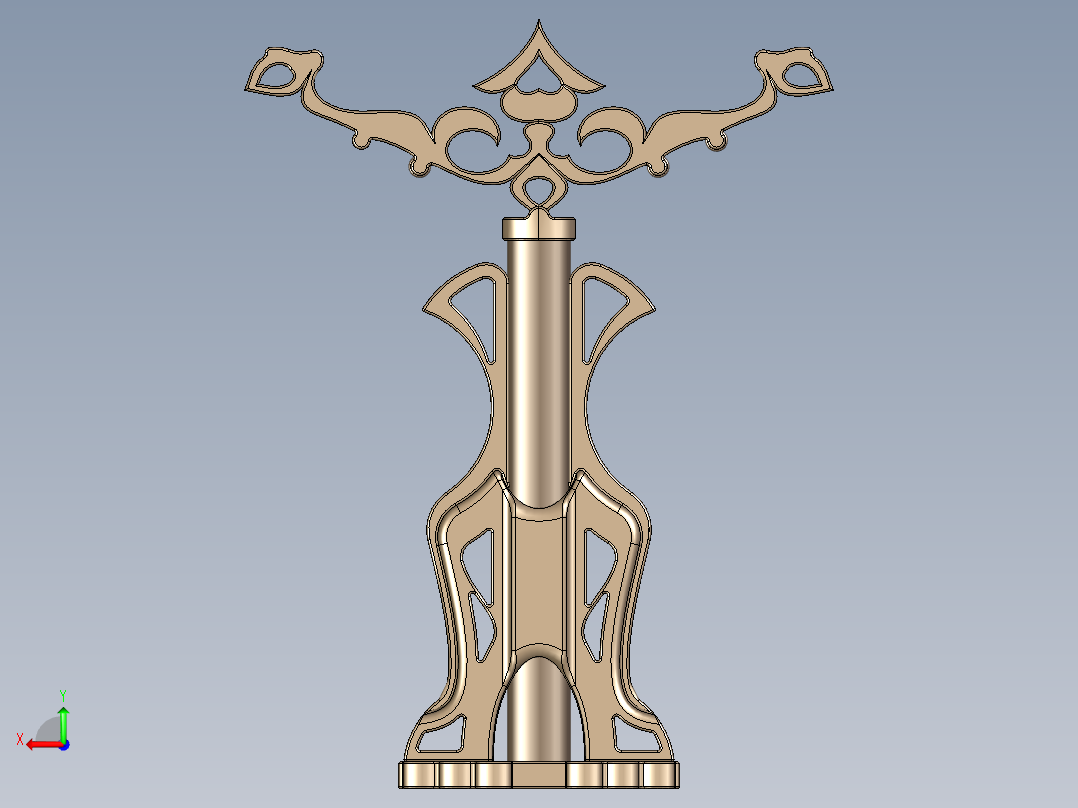 毛笔架（汉语言文学）后视图