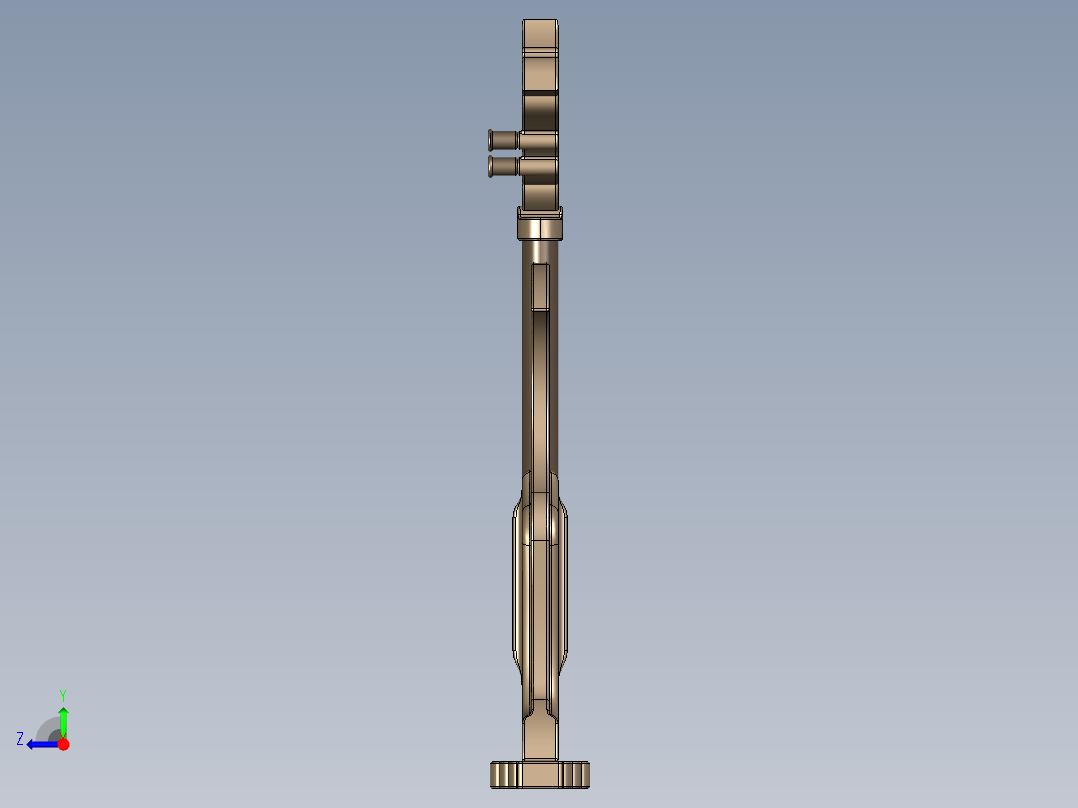 毛笔架（汉语言文学）右视图