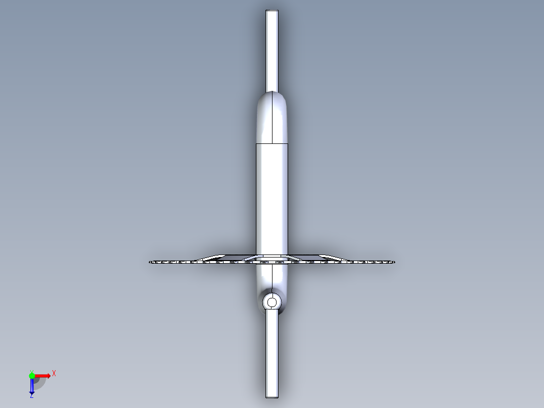 A0003913-自行车曲柄组俯视图