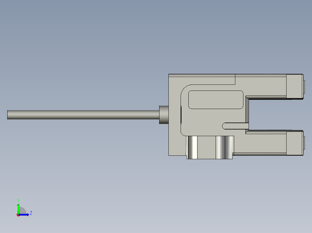 镜向Autonics-BS5-T2M(CONNECTOR)(1)-y左视图