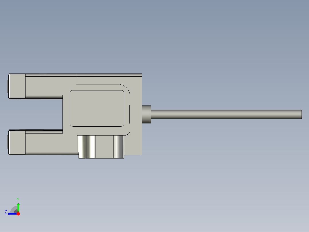 镜向Autonics-BS5-T2M(CONNECTOR)(1)-y右视图