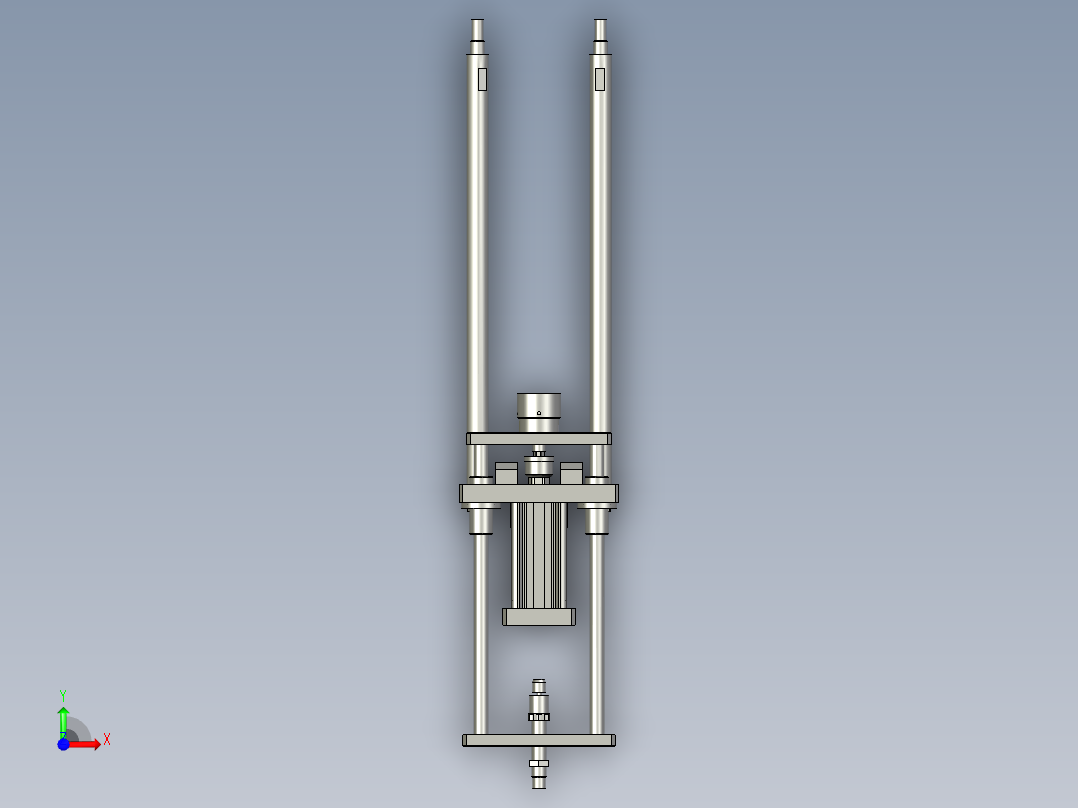 SYSB-NX1832-02卷簧盖铆压机构前视图