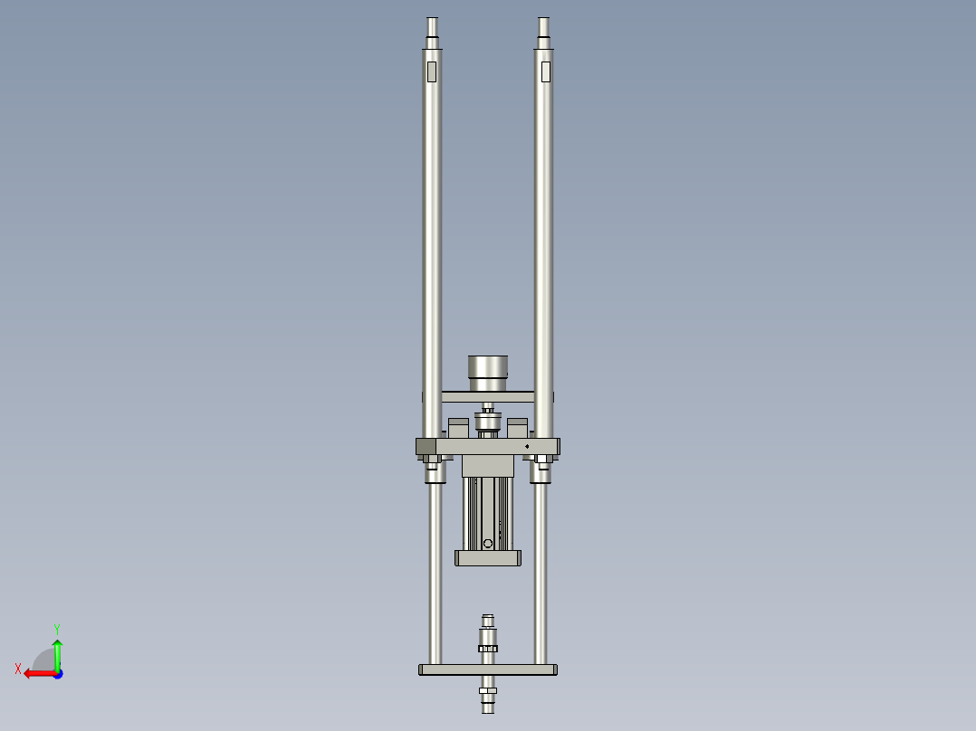 SYSB-NX1832-02卷簧盖铆压机构后视图