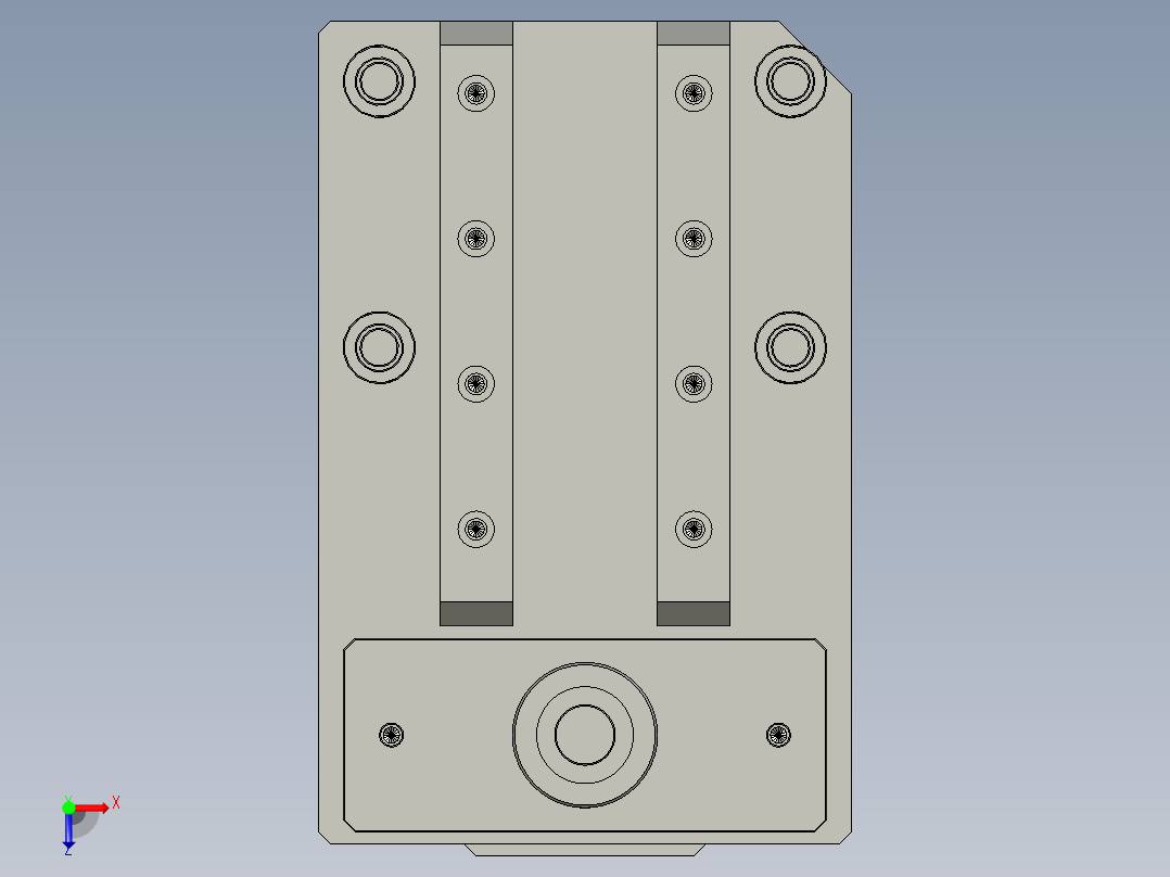 SYSB-NX1832-02卷簧盖铆压机构俯视图