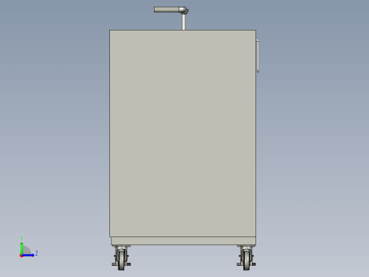 土豆块的前处理设备左视缩略图